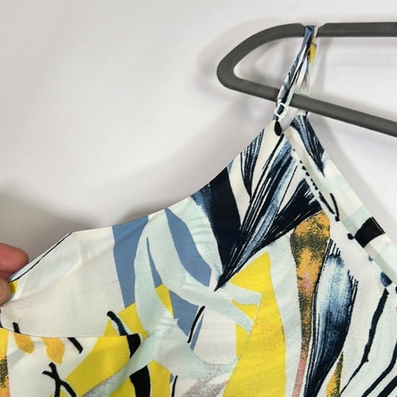 Addition Elle Chiffon Double Layer Pattern Tank Top - Picture 7 of 11